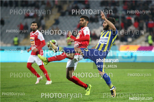 پرسپولیس 1 -گسترش فولاد تبریز 1 (96/10/28)-محمد انصاری,سامان نریمان جهان,محسن مسلمان,