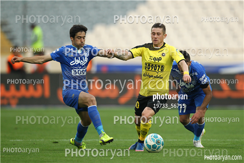 استقلال 2-سپاهان اصفهان 1-96/02/14-سرور جبارف,خسرو حیدری,