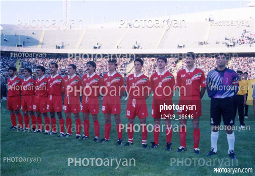 عکسهای تیمی تیم ملی دهه 70-احمدرضا عابدزاده Ahmad Reza Abedzadeh,علی دایی  Ali Daei,