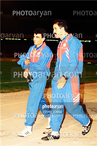 بازیکنان دهه های مختلف فوتبال ایران 2-مهدی فنونی زاده,بیژن طاهری,