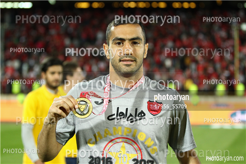 جشن قهرمانی تیم فوتبال پرسپولیس 96/01/30-محسن ربیع خواه,
