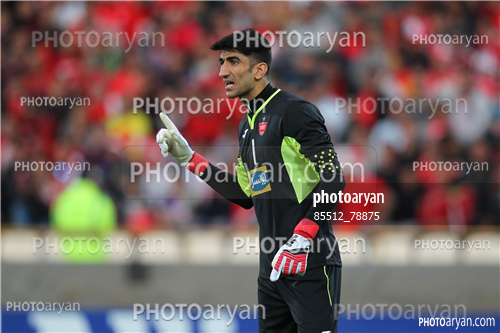 پرسپولیس 2 - الجزیره امارات 1 (97/02/24)-علیرضا بیرانوند,