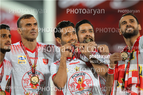 مراسم اهدای جام قهرمانی لیگ برتر (99/05/17) -شجاع خلیل زاده,علی علیپور,سید جلال حسینی,کمال کامیابی نیا,احمد نورالهی,