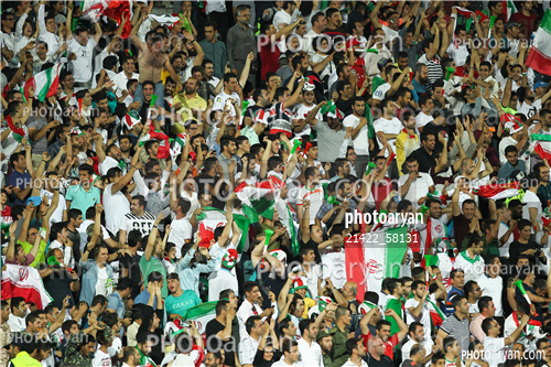 تیم ملی ایران 2-تیم ملی ازبکستان 96/03/22-تماشاگران,