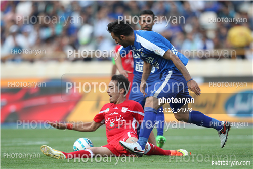 استقلال 2 - تراکتورسازی 3 (95/02/19)-امید ابراهیمی,فرزاد حاتمی,حنیف عمران زاده,