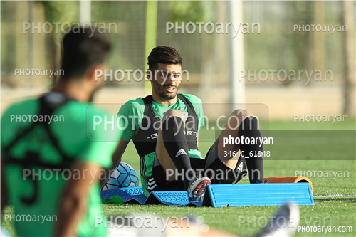 تمرین تیم ملی ایران (1396/07/10)-سعید آقایی,