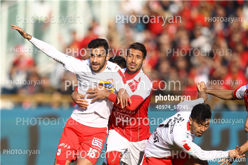 پرسپولیس 2-تراکتورسازی تبریز 0 (96/10/08)-شجاع خلیل زاده,امید عالیشاه,محمدرضا مهدی زاده,