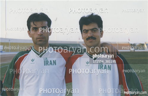 بازیکنان دهه های مختلف فوتبال ایران 40-عبداله ویسی,مجید بصیرت,