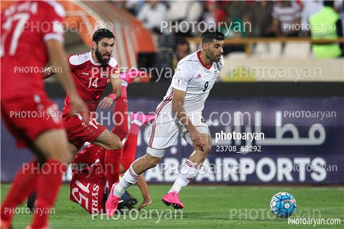 تیم ملی ایران 2-تیم ملی سوریه  2- 96/06/14-مهدی طارمی,