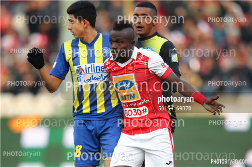 پرسپولیس 1 -گسترش فولاد تبریز 1 (96/10/28)-گادوین منشاGodwin Mensha,