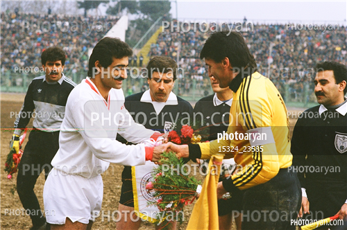 بازیکنان دهه های مختلف فوتبال ایران 2-سید علی افتخاری,وحید قلیچ,کاپیتان ها,