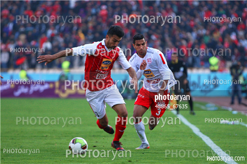 پرسپولیس 2-تراکتورسازی تبریز 0 (96/10/08)-حسین ماهینی,رضا شربتی,