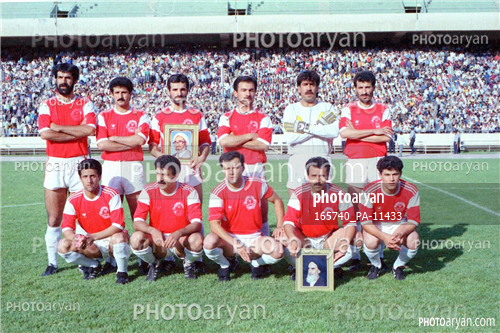 بازیکنان دهه های مختلف فوتبال ایران 37-