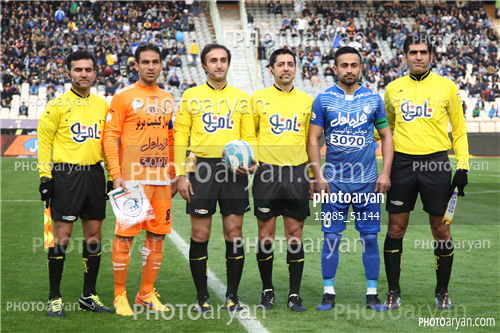 استقلال 2-سایپا 1- 95/12/18-امید ابراهیمی,ابراهیم صادقی,کاپیتان ها,