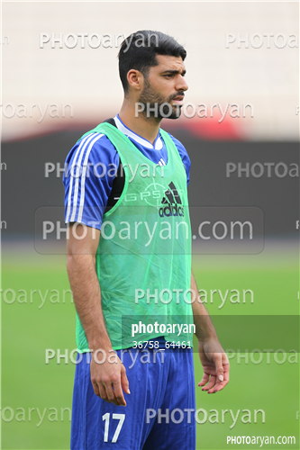 تمرین تیم ملی فوتبال  (96/08/13)-مهدی طارمی,