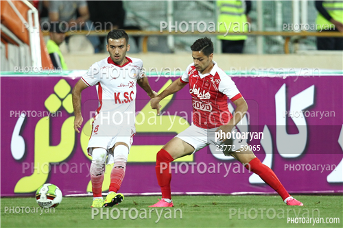 پرسپولیس 2-فولاد خوزستان 0 -96/05/05-کمال کامیابی نیا,هادی حبیبی نژاد,