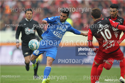 استقلال 3-پرسپولیس 2 -95/11/24-حسین ماهینی,فرشاد احمدزاده,فرشید اسماعیلی,