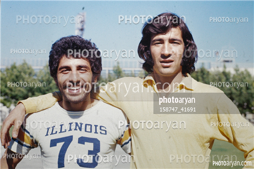 ستارگان فوتبال ایران   دهه 50-ناصر حجازی,اسماعیل حاج رحیمی پور,