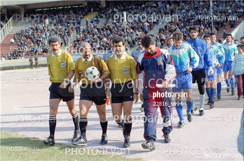 بازیکنان دهه های مختلف فوتبال ایران 9-بهزاد غلامپور,جواد زرینچه,محمد فنایی,