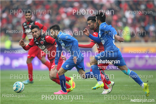 استقلال 3-پرسپولیس 2 -95/11/24-صادق محرمی,محسن مسلمان,فرشید اسماعیلی,مجتبی حق دوست,