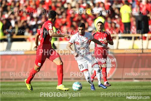 پرسپولیس 4-پدیده  مشهد 0-96/01/30-محمد انصاری,سامان نریمان جهان,حسین مهربان,