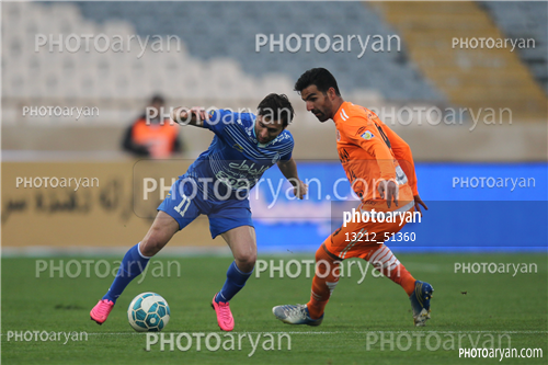 استقلال 2-سایپا 1- 95/12/18-روزبه شاه علی دوست,جابر انصاری,