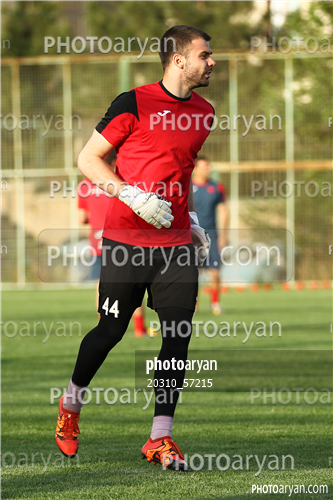 تمرین پرسپولیس در ورزشگاه خیریه عمل 96/02/23-بوژیدار رادوشویچ,