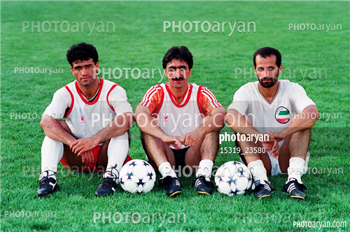 بازیکنان دهه های مختلف فوتبال ایران 2-ناصر محمدخانی,سید مهدی ابطحی,مرتضی کرمانی مقدم,