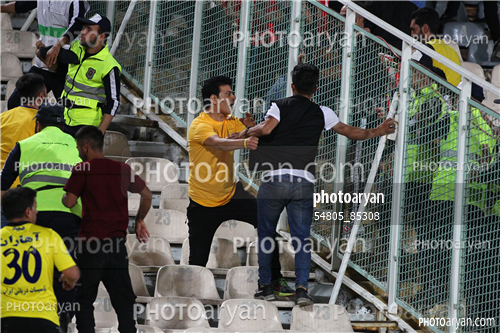 پرسپولیس  0-نفت مسجد سلیمان  0 (97/05/26)-تماشاگران,حواشی,
