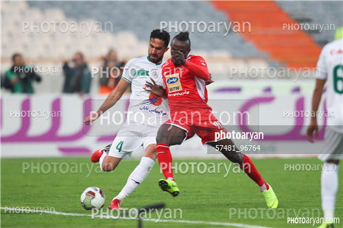 پرسپولیس 1 - ذوب آهن 0 (97/09/13)-گادوین منشاGodwin Mensha,هادی محمدی,