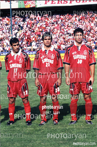 بازیکنان دهه های مختلف فوتبال ایران 3-بهروز رهبری فر,هادی مهدوی کیا,علی رضا امامی فر,