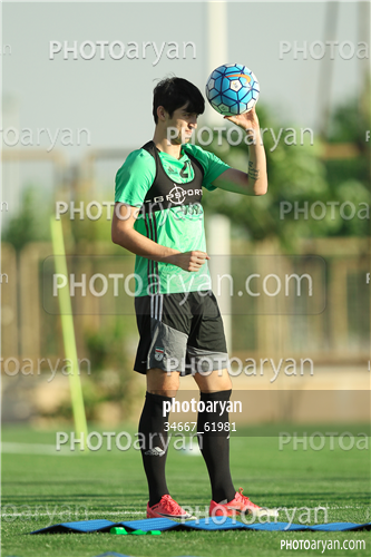 تمرین تیم ملی ایران (1396/07/10)-سردار آزمون,