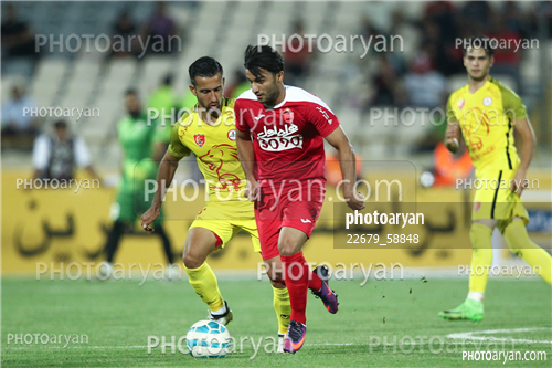 پرسپولیس تهران3-نفت تهران 0 -96/04/30-فرید محمدی زاده,سیامک نعمتی,