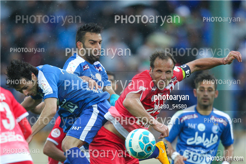 پرسپولیس 4-استقلال 2 -1395/01/27-جابر انصاری,محسن بنگر,حنیف عمران زاده,