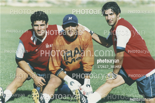 بازیکنان دهه های مختلف فوتبال ایران 40-پرویز برومند,داوود فنایی,ابراهیم میرزاپور,