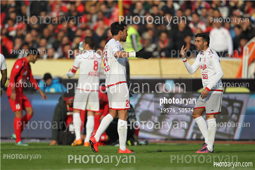 پرسپولیس 3- تراکتورسازی تبریز‎ (95/11/17)0-فرزاد حاتمی,محمد ایران پوریان,