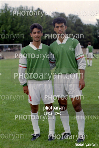 بازیکنان دهه های مختلف فوتبال ایران 7-مهدی پاشازاده,فرهاد مجیدی,