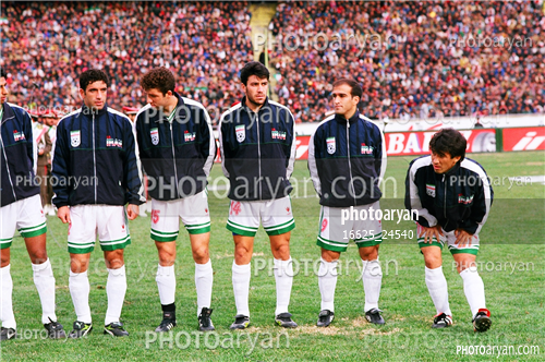 بازیکنان دهه های مختلف فوتبال ایران 2-اسماعیل حلالی,خداداد عزیزی  Khodadad Azizi,بهروز رهبری فر,سیروس دین محمدی,محمد نوازی,