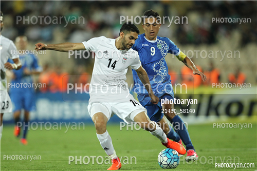 تیم ملی ایران 2-تیم ملی ازبکستان 96/03/22-علی کریمی Ali Karimi,