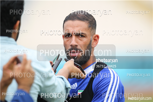 تمرین تیم ملی فوتبال  (96/08/13)-اشکان دژاگه,