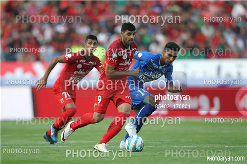 پرسپولیس 0- استقلال  0 (95/06/26)-مهدی طارمی,علی علیپور,فرشید باقری,
