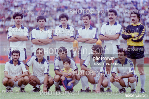 بازیکنان دهه های مختلف فوتبال ایران 37-