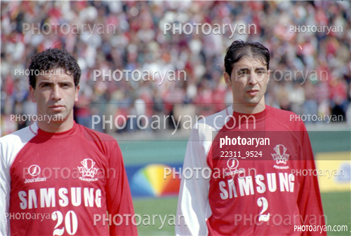 بازیکنان دهه های مختلف فوتبال ایران 8-بهروز رهبری فر,یونس باهنر,