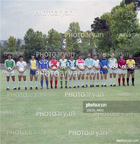 کاپیتانهای تیم های  تهرانی 1370-