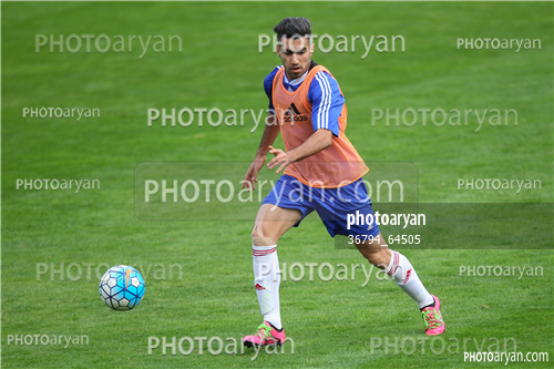 تمرین تیم ملی فوتبال  (96/08/13)-