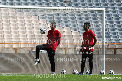 تمرین تیم ملی فوتبال (97/06/16)-