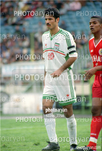 بازیکنان دهه های مختلف فوتبال ایران 12-علی دایی  Ali Daei,