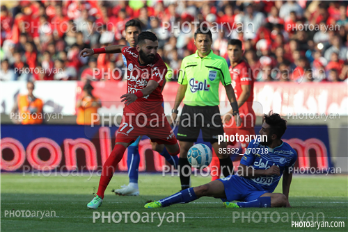 پرسپولیس 0- استقلال  0 (95/06/26)-محسن مسلمان,علیرضا فغانی,