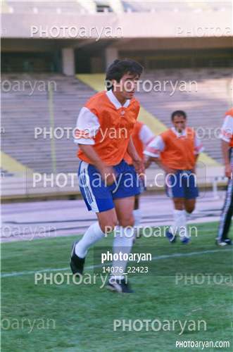 بازیکنان دهه های مختلف فوتبال ایران 1-خداداد عزیزی  Khodadad Azizi,