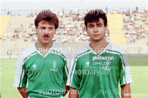 بازیکنان دهه های مختلف فوتبال ایران 10-جواد زرینچه,کوروش تشت زر,